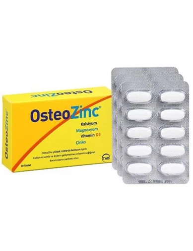 Needion - Osteozinc Takviye Edici Gıda 30 Tablet