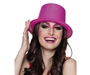 Needion - Pembe Renk Uzun Plastik Simli Parti Şapkası