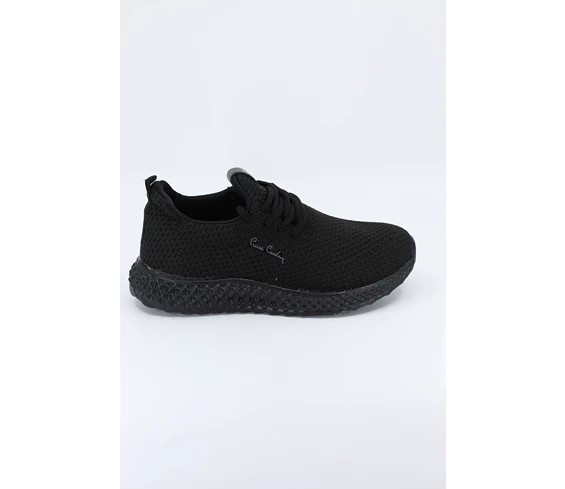 Needion - Pierre Cardin Bağcıklı Kadın Spor Ayakkabı PC-30647 Siyah/Black 21S430647