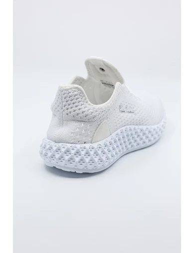 Needion - Pierre Cardin Bağcıklı Kadın Spor Ayakkabı PC-30680 Beyaz/White 21S430680