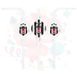 Needion - Pipet Plastik Lisanslı Beşiktaş 6 'lı