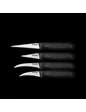 Needion - Pirge 41274 Dekor Bıçak Seti 4 Parça Dekor Bıçağı  Renkli