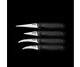 Needion - Pirge 41274 Dekor Bıçak Seti 4 Parça Dekor Bıçağı 