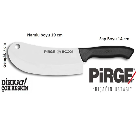 Needion - Pirge Ecco Soğan Bıçağı 19 cm Bıçak 38060 Sebze Meyve Satırı 