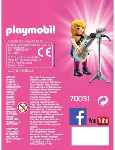 Needion - Playmobil 70031 Playmo-Friends Rockstar