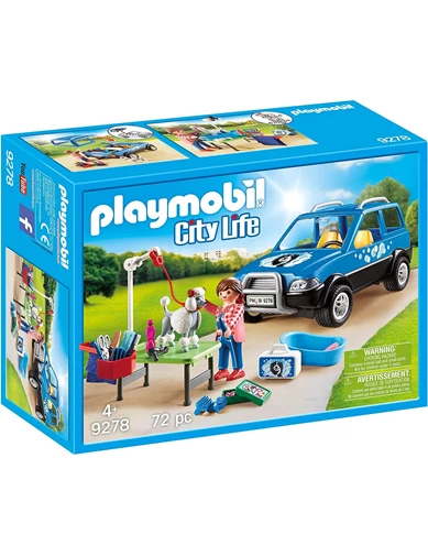 Needion - Playmobil 9278 - Mobiler Hundesalon Spiel