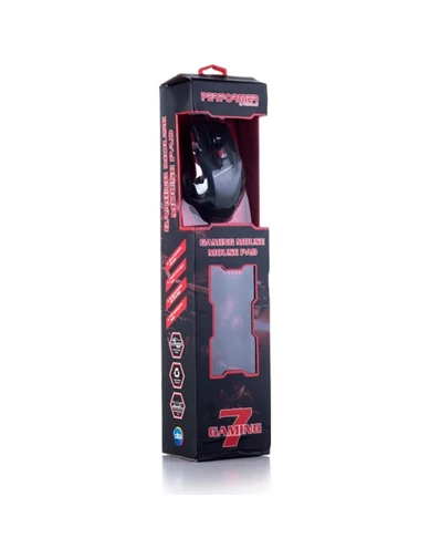 Needion - Polosmart PGM07 Gaming Mouse + Mouse Pad Kırmızı