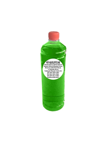 Needion - Portakal Kokulu Sıvı Şişe Süsü İçin Süsü Kolonyası (1 Litre)