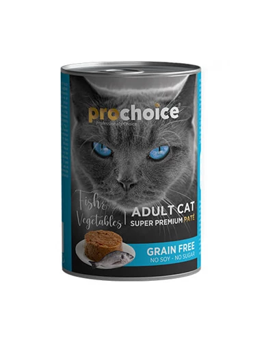 Needion - Pro Choice Balık ve Sebzeli Yetişkin Kedi Konservesi