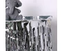 Needion - Püsküllü Işıltılı Metalize Gümüş Renk Masa Eteği 75 cm x 4 m