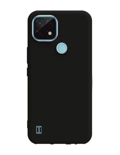 Needion - Realme C21 Kılıf Kamera Korumalı Silikon Rubber Arka Kapak
