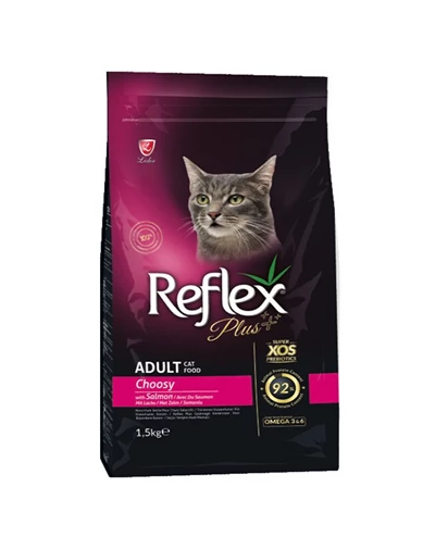 Needion - Reflex Plus Somonlu Choosy Yetişkin Kedi Maması 1,5 Kg