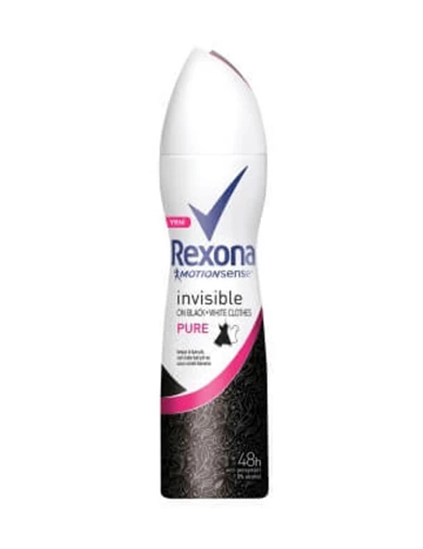 Needion - Rexona Deodorant 150ml Invısıble Black+whıte Pure