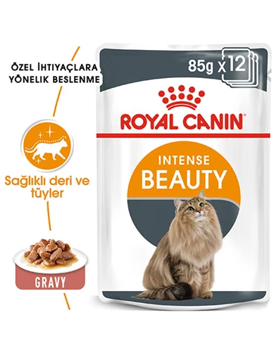 Needion - Royal Canin Intense Beauty Gravy Adult Yetişkin Kedi Konservesi Pouch