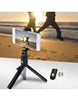 Needion - Sabitlenebilir Cep Telefon Tutucu  Ayarlanabilir Taşınabilir 3 Ayaklı Tripod Selfie Çubuğu