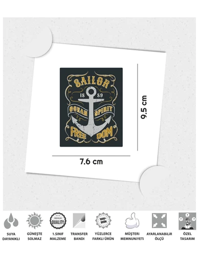 Needion - Sailor Freedom Sticker Çınar Extreme 