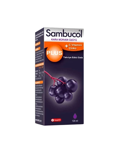 Needion - Sambucol Plus Likit Kara Mürver Ekstresi 120 ml