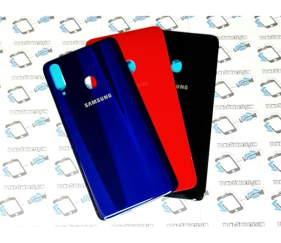 Needion - Samsung Galaxy A20S Full Kasa Arka Pil Batarya Kapağı (Yan Tuşlar)