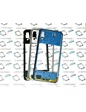Needion - Samsung Galaxy A30 A 305 Full Kasa Arka Pil Kapağı (Yan Tuşlar) Siyah