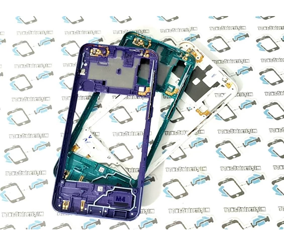 Needion - Samsung Galaxy A30S kasa Arka Pil Batarya Kapağı (Yan Tuş)