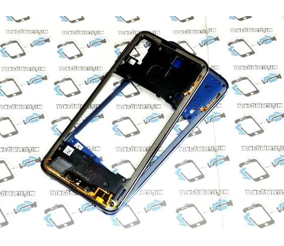 Needion - Samsung Galaxy A40 A 405 Full Kasa Arka Pil Kapağı (Yan Tuşlar)