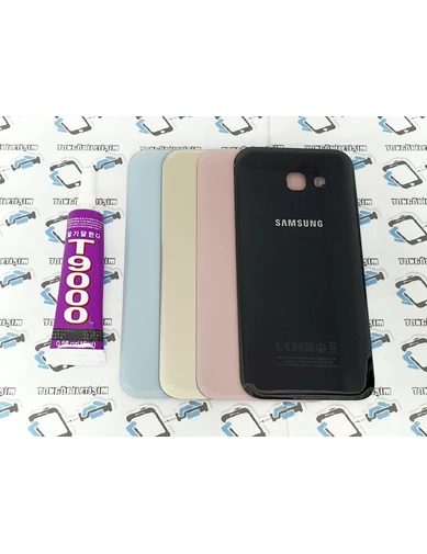 Needion - Samsung Galaxy A5 2017 A510 Arka Pil Kapağı + B-7000 YAPIŞTIRI