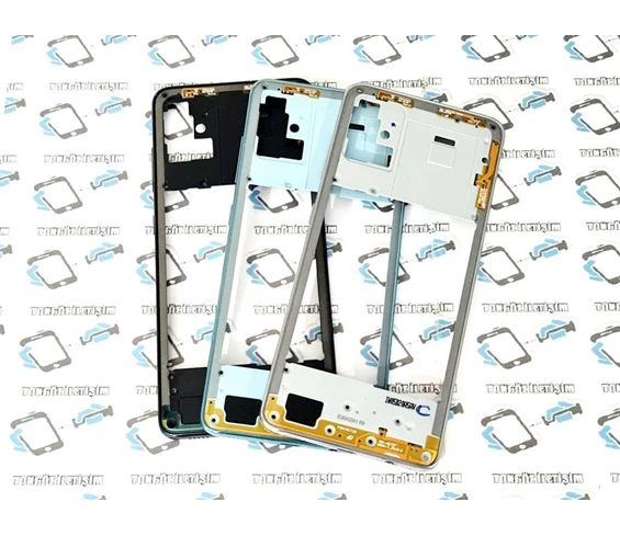 Needion - Samsung Galaxy A51 (SM-A515) KASA Arka Pil Batarya Kapağı (Yan Tuşlar)