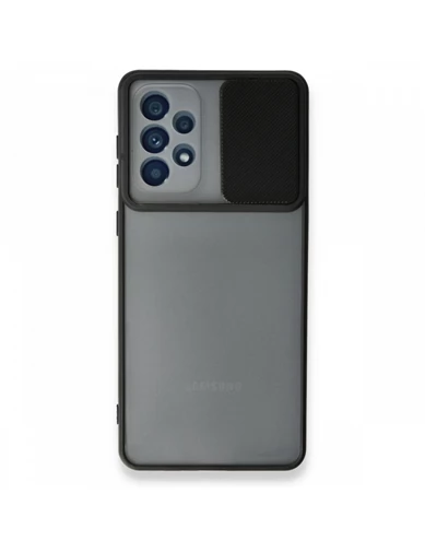 Needion - Samsung Galaxy A53 5G Kılıf Palm Buzlu Kamera Sürgülü Silikon