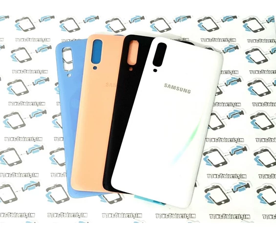 Needion - Samsung Galaxy A70 A 705 Orjinal kasa Arka Pil Kapağı (Yan Tuşlar)