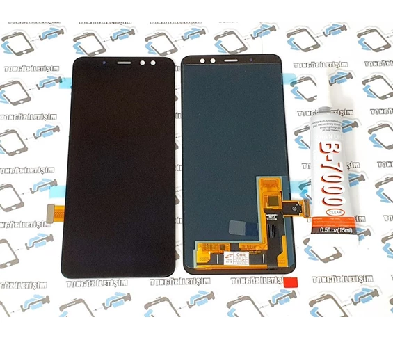 Needion - Samsung Galaxy A8 (2018) A530 Lcd Ekran Dokunmatik B-7000