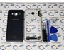 Needion - Samsung Galaxy J3 J300 Kasa Kasa Arka Pil Batarya Kapağı Siyah