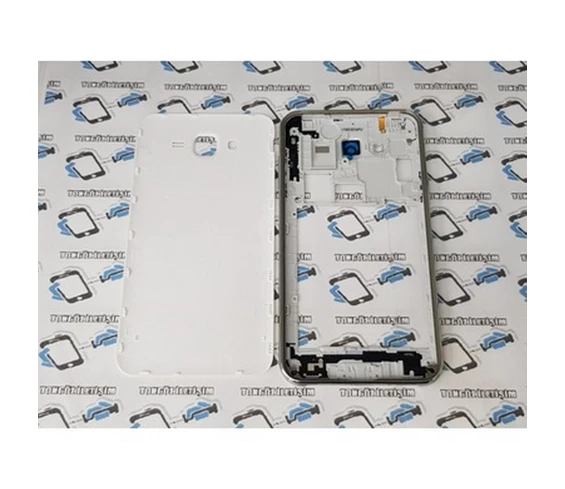 Needion - Samsung Galaxy J7 J700 Kasa Arka Pil Batarya Kapağı Beyaz
