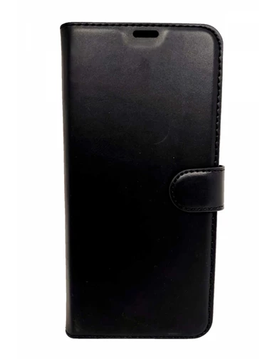 Needion - Samsung Galaxy M13 4G Cüzdan Kılıf Kapaklı Stantlı Siyah