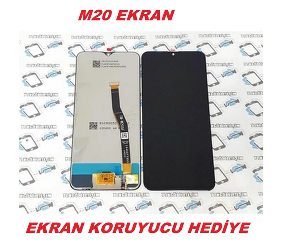 Needion - Samsung Galaxy M20 M205 Lcd Ekran Dokunmatik (SERVİS ORJİNALİ) 
