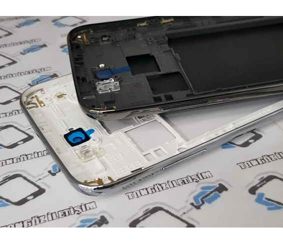 Needion - Samsung Galaxy Note 2 Full Kasa Siyah+Montaj Seti