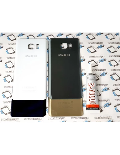 Needion - Samsung Galaxy Note 5 Arka Pil Kapağı+B-7000 YAPIŞTIRICI
