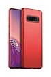 Needion - Samsung Galaxy S10 Plus Kılıf Kamera Korumalı Silikon Rubber Arka Kapak Kırmızı