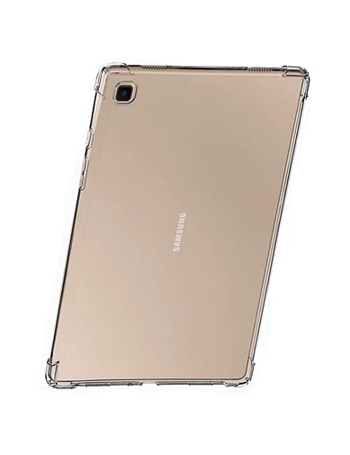 Needion - Samsung Galaxy Tab A7 10.4 T500 (2020) Kılıf Darbe Korumalı Silikon + Nano Ekran Koruyucu