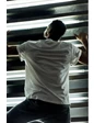 Needion - Scarface 150 Beyaz Erkek Oversize Tshirt - Tişört M