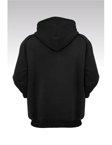 Needion - Scarface 150 Siyah Kapşonlu Sweatshirt - Hoodie