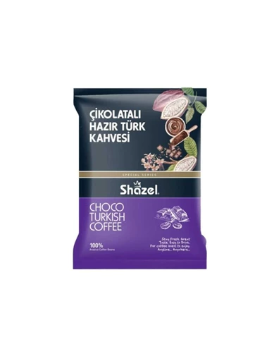 Needion - Shazel Çikolatalı Hazır Türk Kahvesi 100 gr x 16 Paket