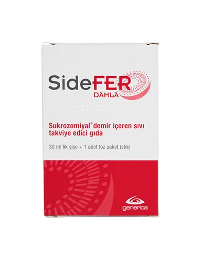 Needion - SideFER Sukrozomiyal Demir Damla 30 ml