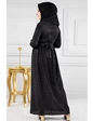 Needion - Simli Kiloş Elbise Siyah 20004-07 36