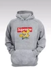 Needion - Simpsonlar 162 Gri Kapşonlu Sweatshirt - Hoodie XXL