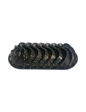 Needion - Siyah Granit Baton Kek Kalıbı 33 cm Uzunluğunda Desenli Kek Kalıp  Renkli