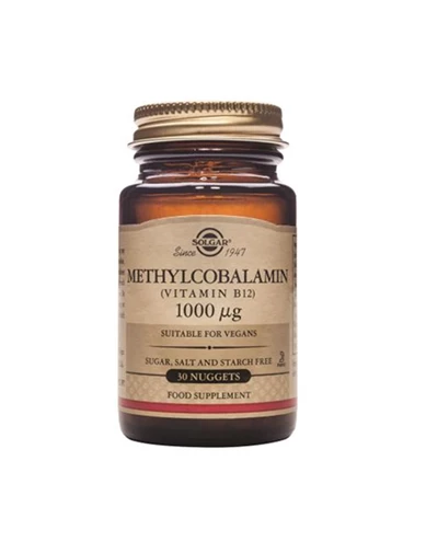 Needion - Solgar Methylcobalamin (B12) 1000 Mcg 30 Dilaltı Tableti