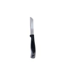 Needion - Solingen Domates Soyma Bıçağı 6 Adet Ebruli Siyah Renk Meyve Sebze Bıçağı Renkli