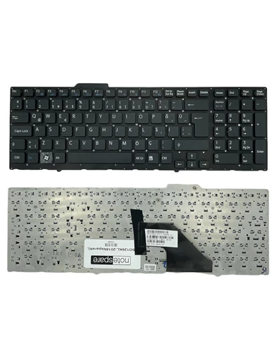 Needion - Sony Vaio VPCF12S1R, VPCF12Z1E Uyumlu Laptop Klavye Siyah TR