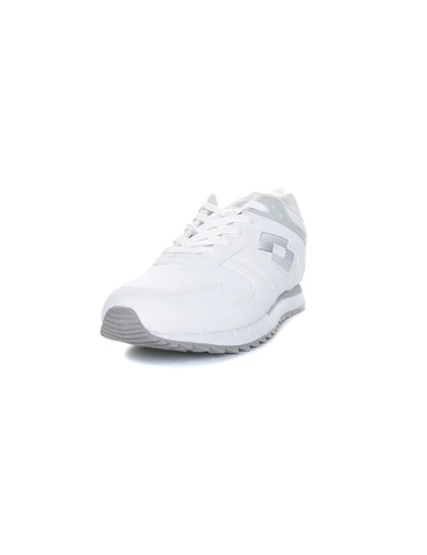 Needion - T2616-R Lotto Runner Plus Pu Erkek Spor Ayakkabı Beyaz
