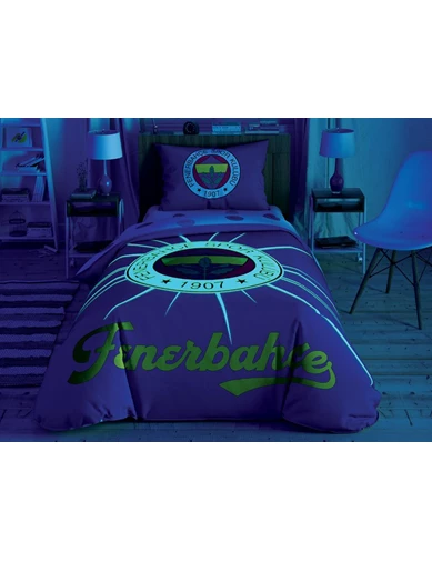 Needion - Taç Fenerbahçe Light Glow Tek Kişilik Lisanslı Nevresim Takımı